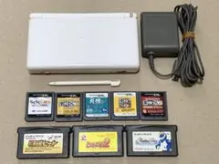 ニンテンドーDS lite 本体、充電器、ソフト　中古品セット　合計10点