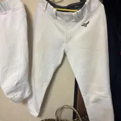 ミズノプロ ホワイトユニフォーム Lサイズ