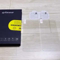 iPhone15ProMax 強化ガラス 保護フィルム カメラフィルム　4枚