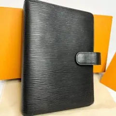 ★ルイヴィトン★アジェンダMM エピ ノワール 手帳カバー