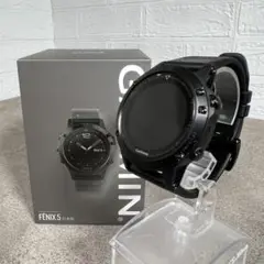 GARMIN ガーミン 腕時計 スマート ウォッチ FENIX 5 ブラック 黒