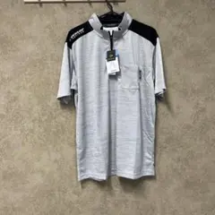 DUNLOP ポロシャツ グレー LL サイズ ドライシャツ