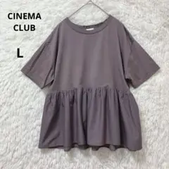 CINEMA CLUB シネマクラブ 半袖チュニック L ハニーズ