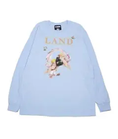 land by milkboy Angel ロンT Tシャツ カットソー ブルー