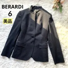 美品　BERARDI ベラルディ　テーラードジャケット ダークグレー　6 XL