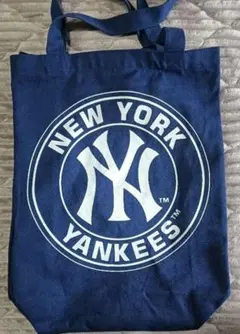 New York Yankees トートバッグ ネイビー
