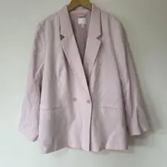 ［H&M］ジャケット(L)/羽織り ピンク 春カラー さくら きれいめ