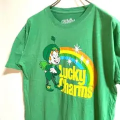 送料無料　TeeLuv Tシャツ 半袖　グリーン　緑色　XL メンズ　古着