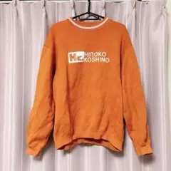 HIROKO KOSHINO ヒロココシノ トレーナー 90’s オレンジ