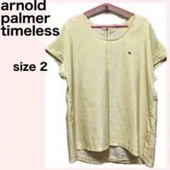 arnold palmer timeless /アーノルド 半袖トップス2 黄色
