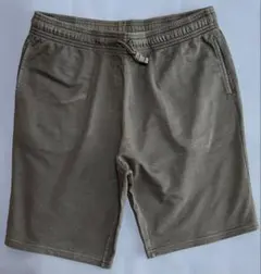 美品オリーブグリーン ショートパンツ ウエストゴム
