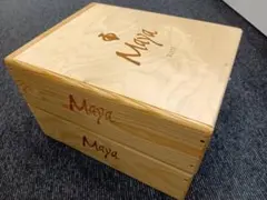 【Maya／マヤ 2017】 ワイン木箱（空箱）3本用　※価格は2箱分