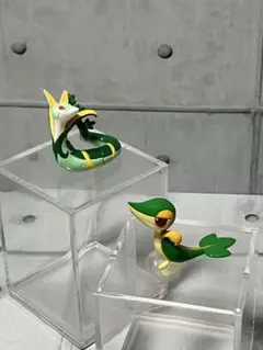 ポケモンクリッピングフィギュアNo.126（ツタージャ・ジャローダ　ジャンク品）
