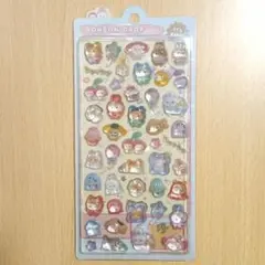 ボンボンドロップシール　うさぎ・くま