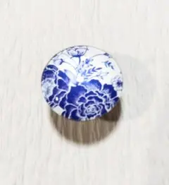 爽やか帯留め ブルー