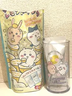 ちいかわ　シュワッとレモンドリンク　モモンガ＆古本屋