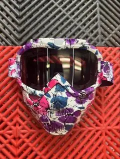 セーブフェイスマスク　花柄