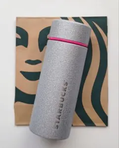スターバックス ステンレスボトル グリッターシルバー 355ml