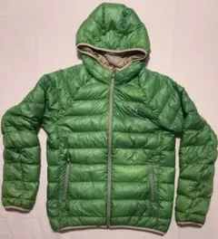 Puma フード付きダウンジャケット グリーン　Ｌサイズ