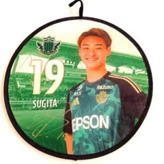 松本山雅 山ガチャ 2025プレーヤーズファンボード 19番 杉田隼選手