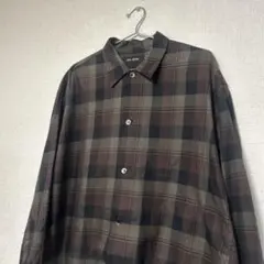 ★大人気デザイン★ Vainl archive シャツ　チェック　M 日本製