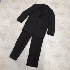KF2 美品 メンズスーツ上下セット ブラウン 薄手