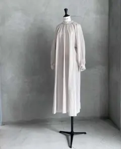 enchainementアンシェヌマン　ロングドレス　シャツワンピース　her.