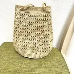 エコアンダリア　透かし模様の2wayバッグ