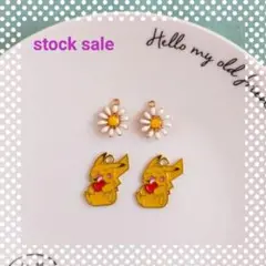 stock sale ** ピカチュウチャーム＆マーガレット