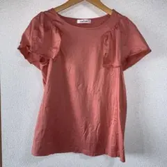 GALLERY VISCONTI サーモンピンク Tシャツ サイズ3