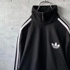 adidas アディダス トラックジャケット ファイヤーバード ジャージ 黒 M