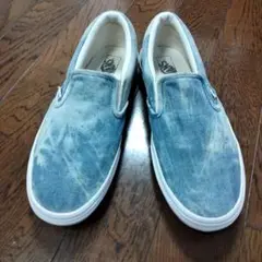 VANS デニムブルー スリッポン