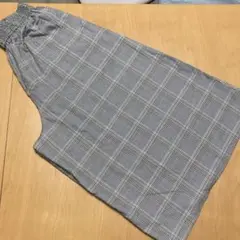 ローリーズファーム チェック柄 ワイドパンツ Lサイズ