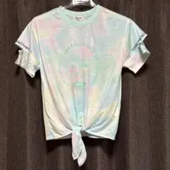 最終値下げ！【新品タグ付】BiSKEE Tシャツ 半袖 タイダイ柄 160