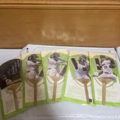 東京ヤクルトスワローズ　つば九郎　ミニ小判うちわ　未開封　青木　山田哲人　小川