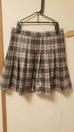 美品【GRL】インナーボトム付きヒダスカート(S)