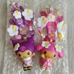 サンリオ トコナツバケーション フィギュア ストラップ マイメロ クロミ