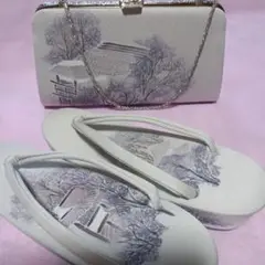 レディース草履バッグセット