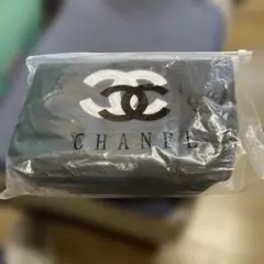 CHANEL グレー タオル生地 トートバッグ