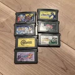 ゲームボーイアドバンスソフト7本セット