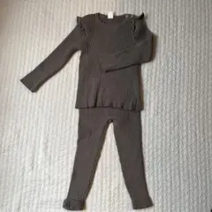 H&M グレー ニットセット 2-3Y