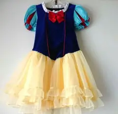 ワンピース　ハロウィン　白雪姫　140　コスプレ　カチューシャ付き