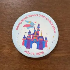 カリフォルニア　ディズニーランド70周年　カンバッチ