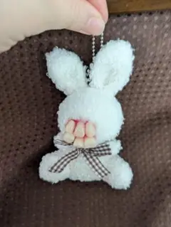 ウサギのぬいぐるみ（白）