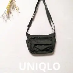 UNIQLO ユニクロ ショルダーバッグ シンプル カーキ