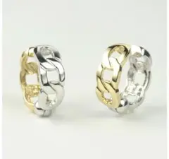 ピアリング 18K YG/WG