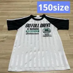 ストライプ ラグランスリーブジャージ 150 半袖 Tシャツ 男の子 キッズ