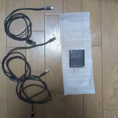 USB充電器 4ポート + マグネット式　USB Type-Cケーブル✕3本