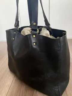 ビームス別注 SLOW レザー トートバッグ