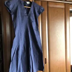 お値下げ　美品　個性的アシメントリーワンピース　イタリア製ＭＡＮＴＵ
